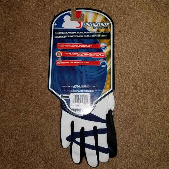 Franklin batting gloves. Pair 3 of 4 - Picture 3 of 5